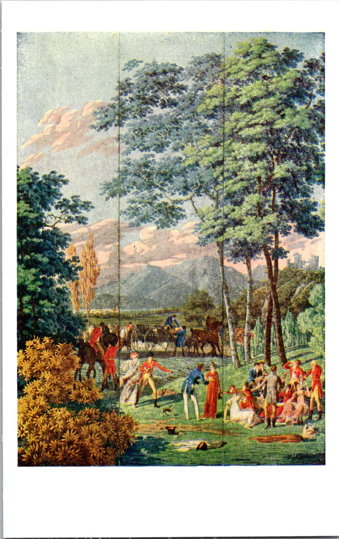 Vintage Postcard The Hunts of Compiegne Victoria And Albert Museum Unposted