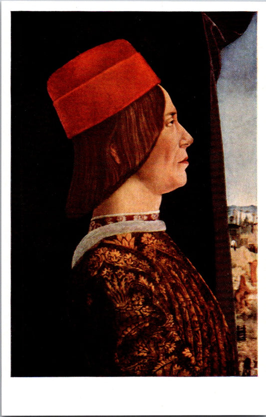 Vintage Postcard Giovanni II Bentivoglio By Ercole Roberti Unposted