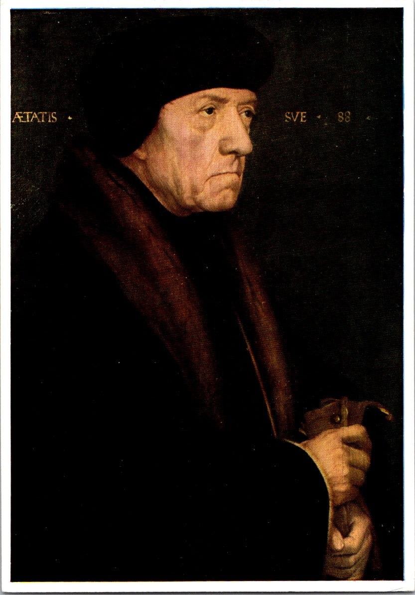 Vintage Postcard John Chambers Physician To Henry VIII By Hans Holbein Unposted