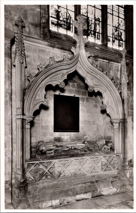 Vintage Postcard Bishop Langton's Tomb Chichester England United Kingdom