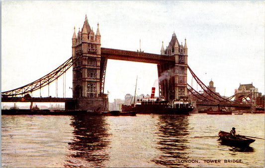 Vintage Postcard The Tower Bridge London United Kingdom Unposted