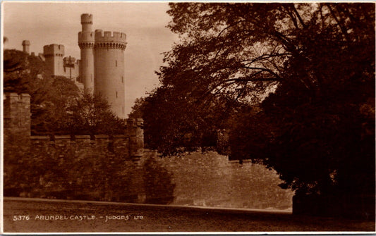 Vintage Postcard Judges Arundel Castle England United Kingdom Unposted