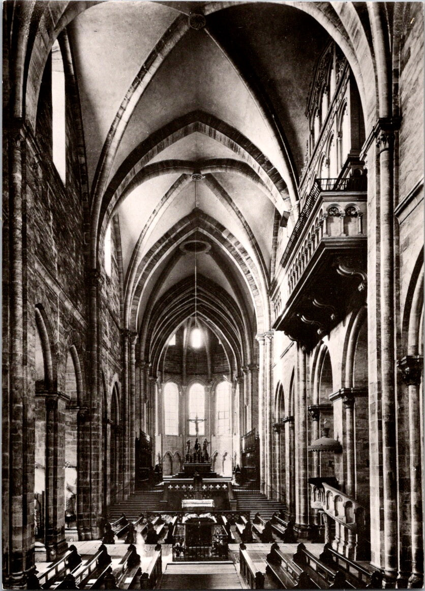 Vintage Postcard The Bamberg Looking West To Peterschor Germany Unposted