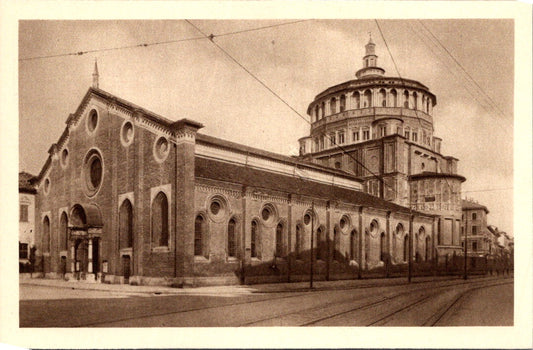 Vintage Postcard Church Of Our Lady Of Graces Santa Maria delle Grazie Italy