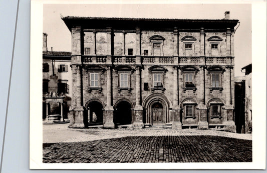 Vintage Postcard Nobili Tarugi Palace Antonio da Sangallo Montepulciano Italy