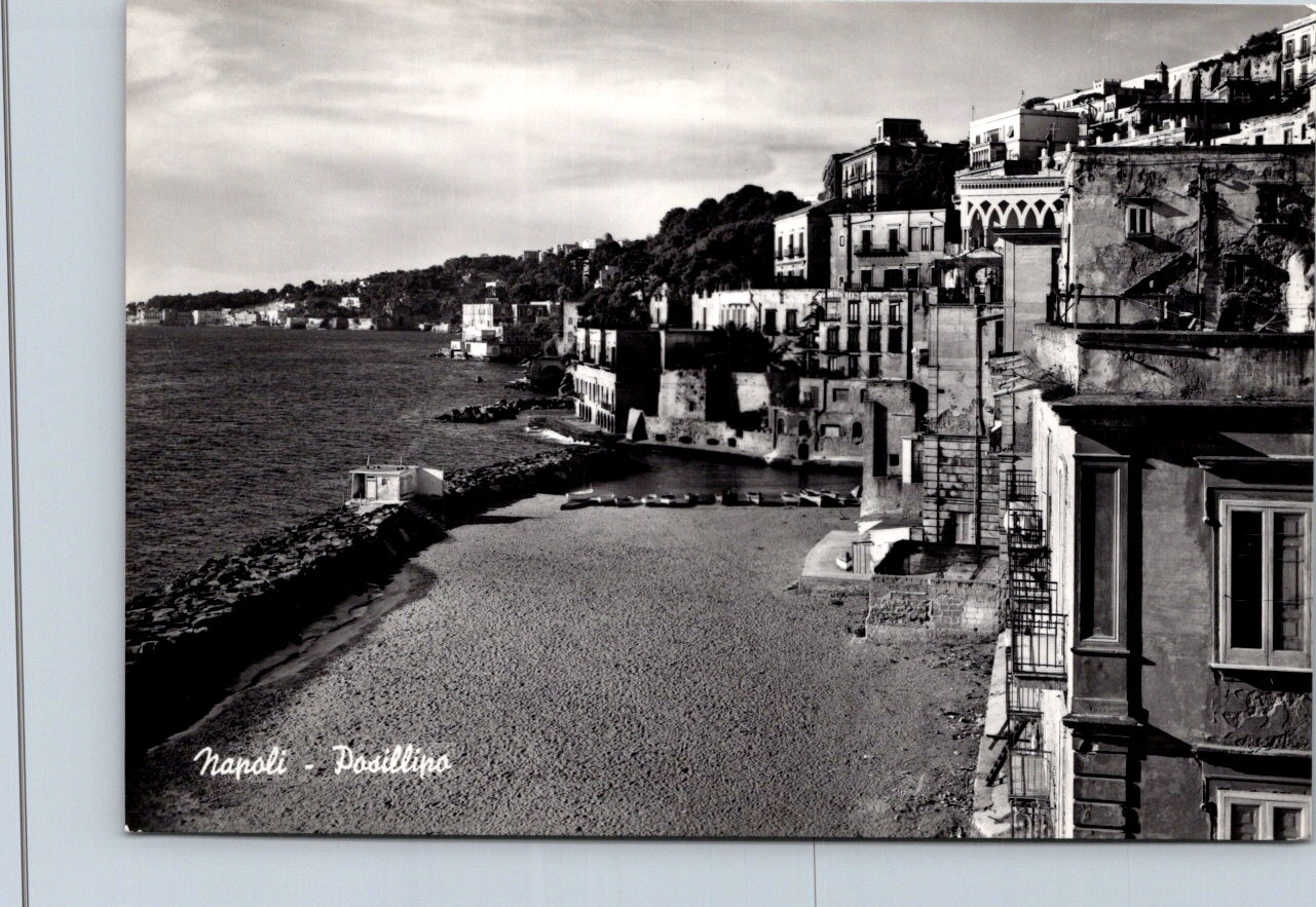 Vintage Postcard Posillipo Naples Southern Italy Unposted