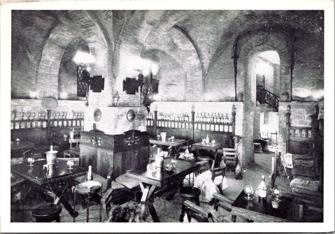 Vintage Postcard The Taberna Room Basilica Ulpia  Forum of Trajan Rome Italy