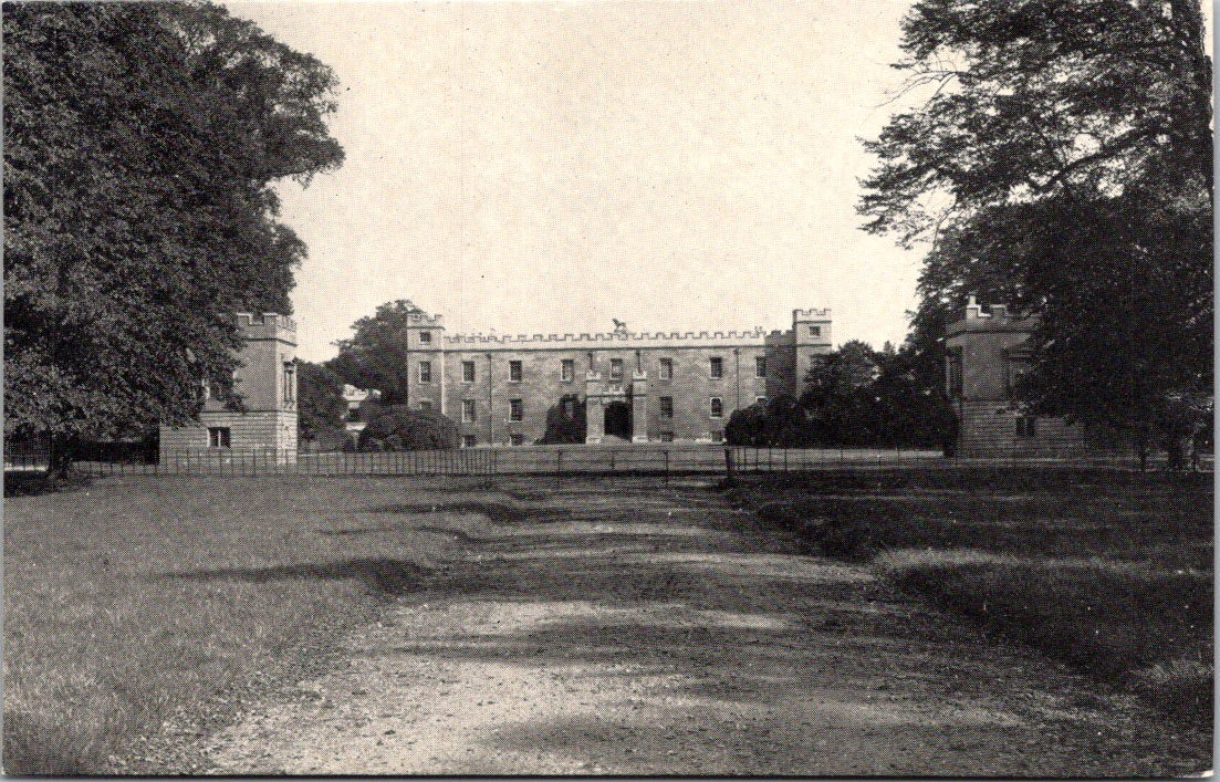 Vintage Postcard View From The House Syon House England United Kingdom Unposted