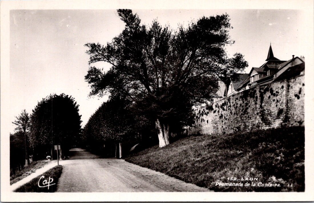 Vintgae Postcard Promedane De La Conipipe Laon France Unposted