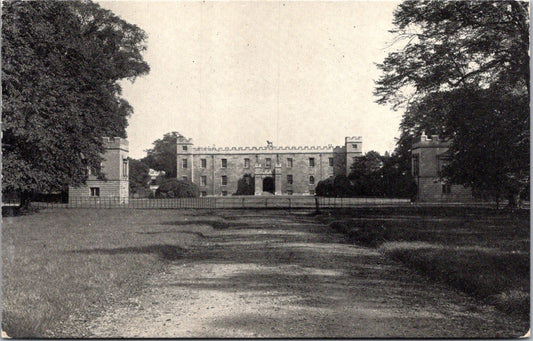 Vintage Postcard View From The Park Syon House England United Kingdom Unposted