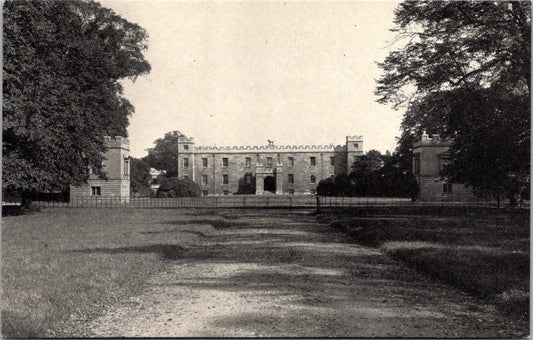 Vintage Postcard The Syon House View From The Park Brentford England Unposted