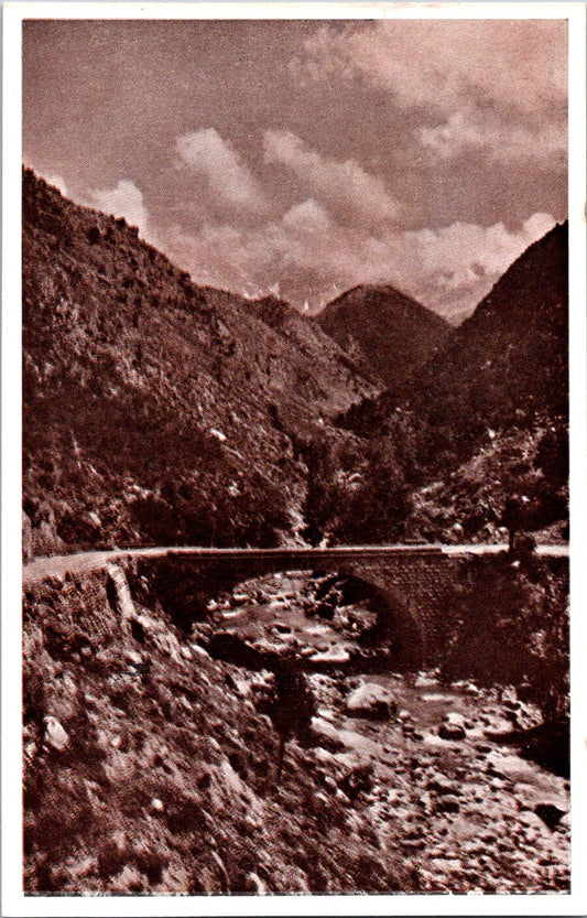 Vintage Postcard The Valley Of The Cross Unposted