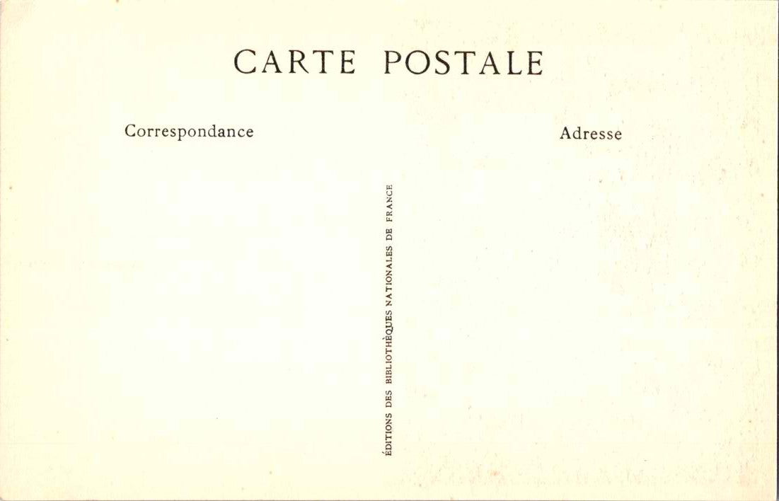 Vintage Postcard The Hope Of Posterity France Unposted