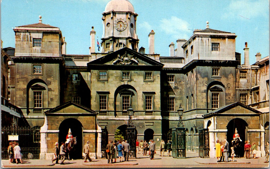 Vintage Postcard Horseguards Whitehall London England United Kingdom Unposted