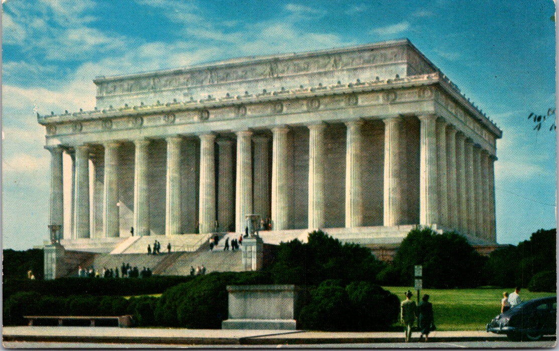 Vintage Postcard The Lincoln Memorial Washington United States Unposted