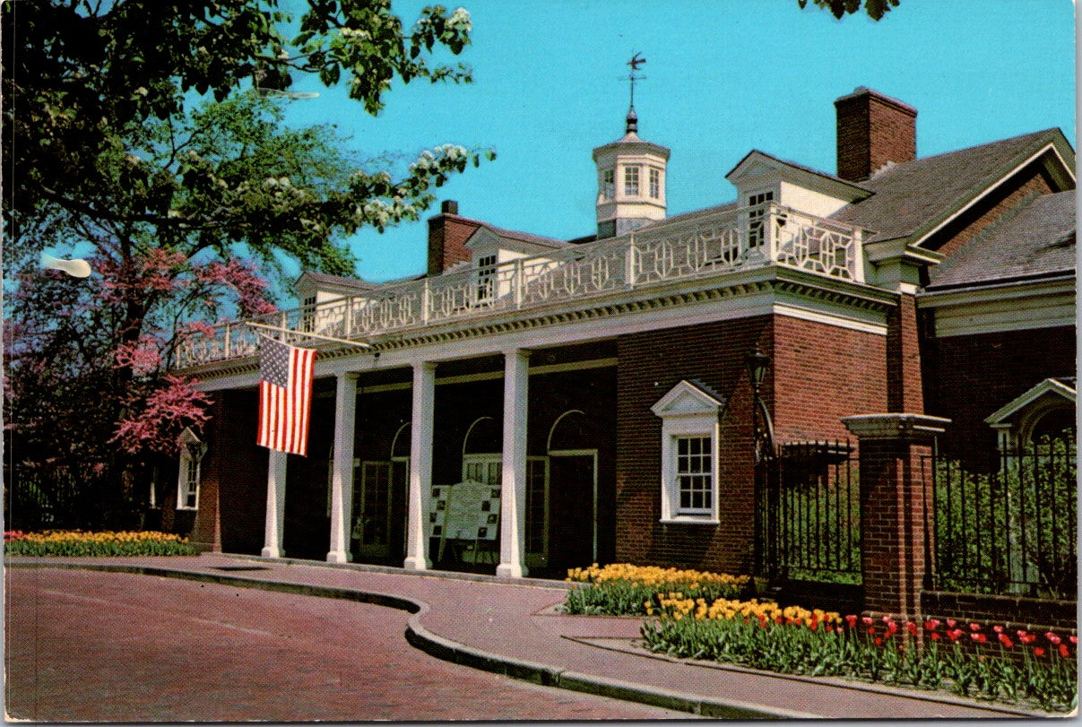 Vintage Postcard Village Gate House Greenfield Village Dearborn Michigan