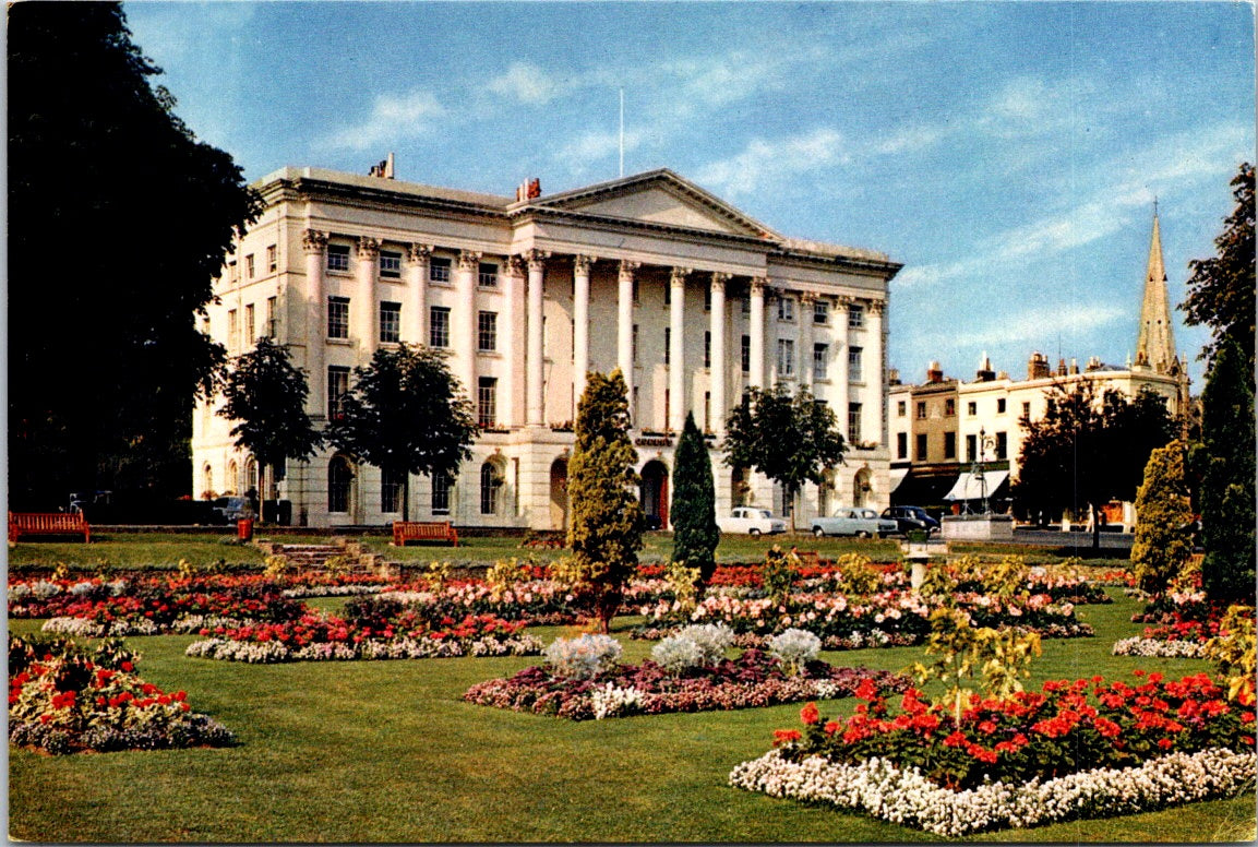 Vintage Postcard The Queens Hotel Cheltenham United Kingdom Unposted