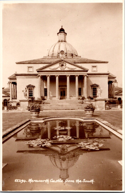 Vintage Postcard The Mereworth Castle From The South England Unposted