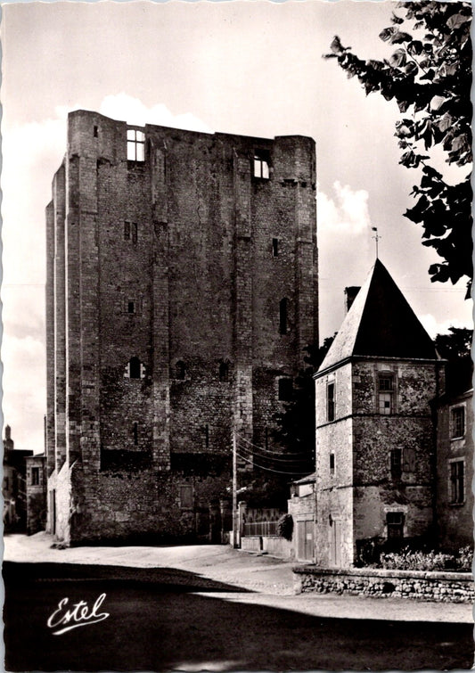 Vintage Postcard The Caesar's Tower Beaugency France Unposted