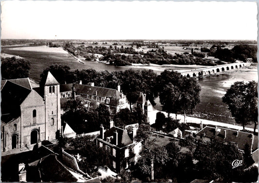 Vintage Postcard General View Of The Loire Valley Beaugency France Unposted