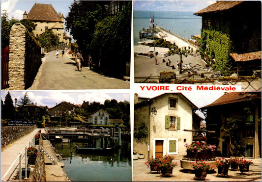 Vintage Postcard Yvoire Haute-Savoie France Unposted