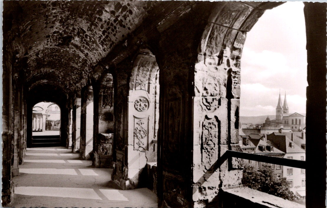 Vintage Postcard Porta Nigra Saulengang Around 1100 Germany Unposted