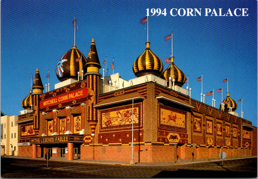 Vintage Postcard World's Only Corn Palace South Dakota United States Unposted