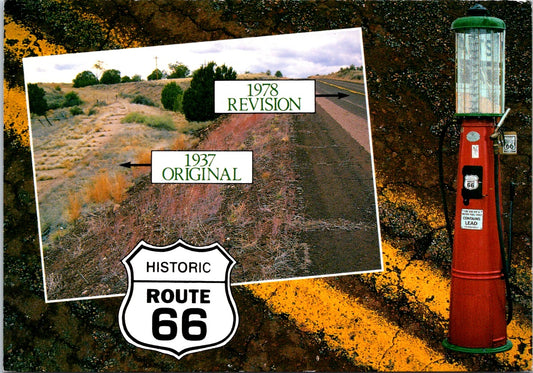 Vintage Postcard The Historic Route 66 Arizona United States Unposted