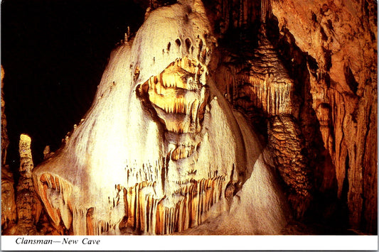 Vintage Postcard Clansman New Cave Caverns National Park New Mexico Unposted