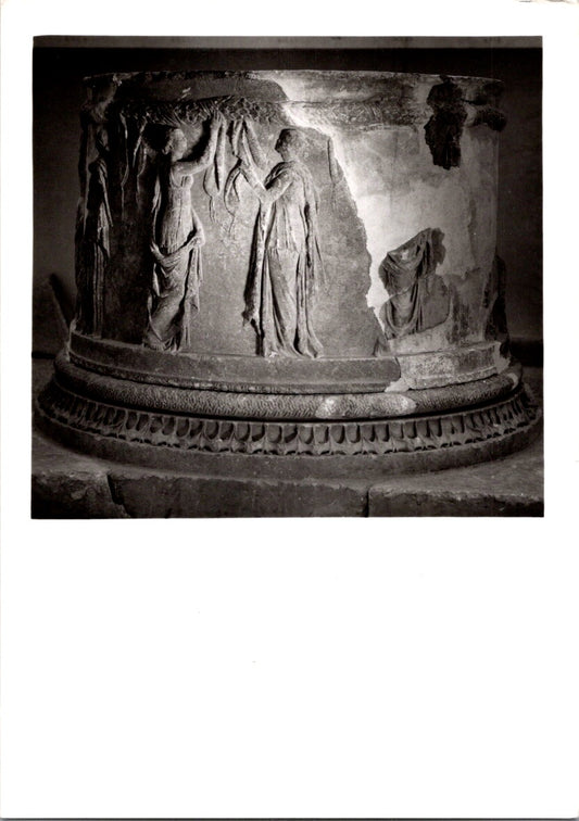 Postcard Vintage A Photo Of A Relief Delphi Greece Unposted