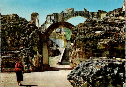 Vintage Postcard The Saint Ruins Of The Old City Of Guatemala Unposted