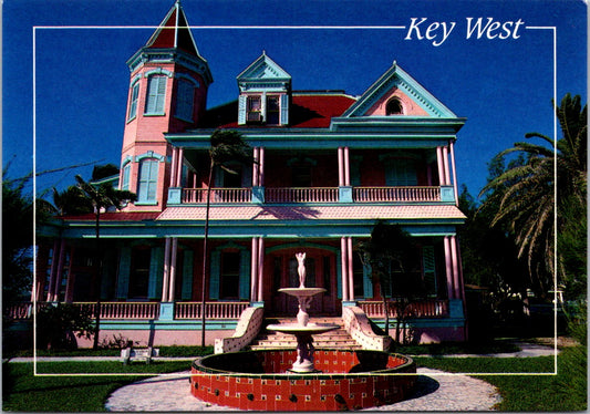 Vintage Postcard Southernmost House At Key West Florida United States Unposted