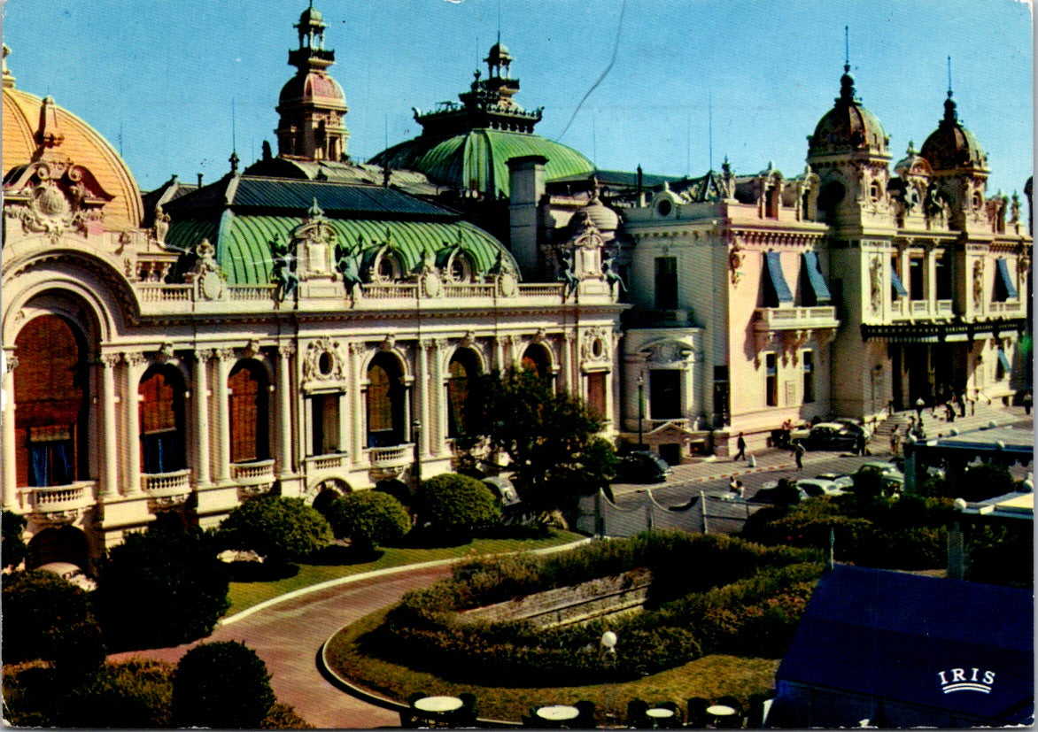 Vintage Postcard The Monte Carlo Casino In Monaco Unposted