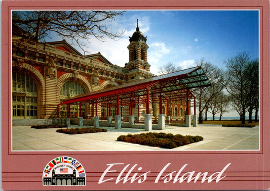 Vintage Postcard The Ellis Island New York United States Unposted