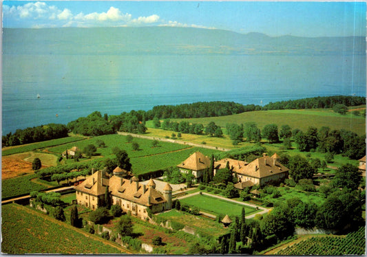 Vintage Postcard Lake Geneva and the Swiss Coast Thonon-les-Bains France