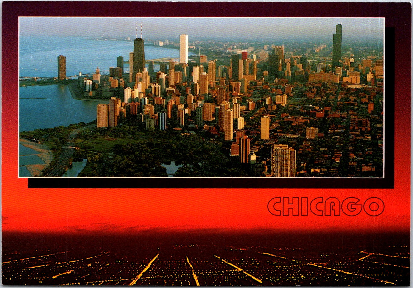 Vintage Postcard One Of World Class Cities Chicago Illinois United States